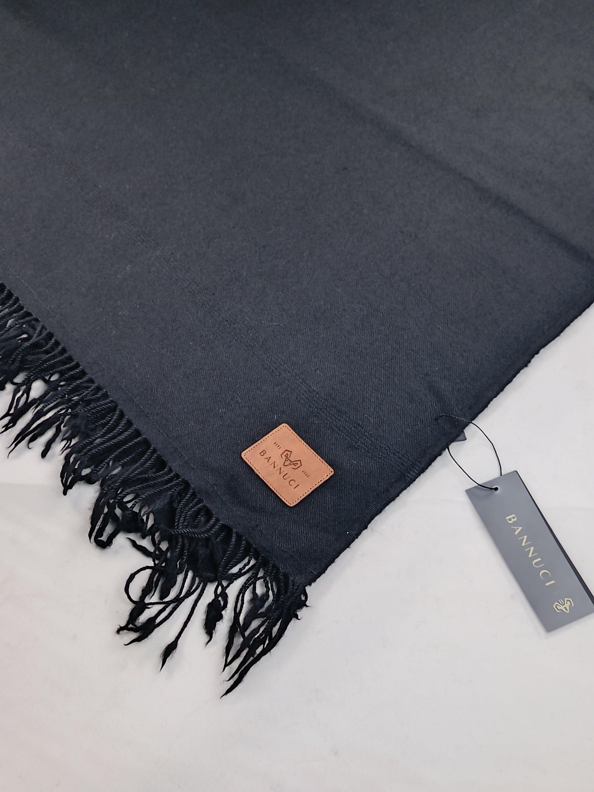 Premium Quality Plain Black Pure Woolen Shawl