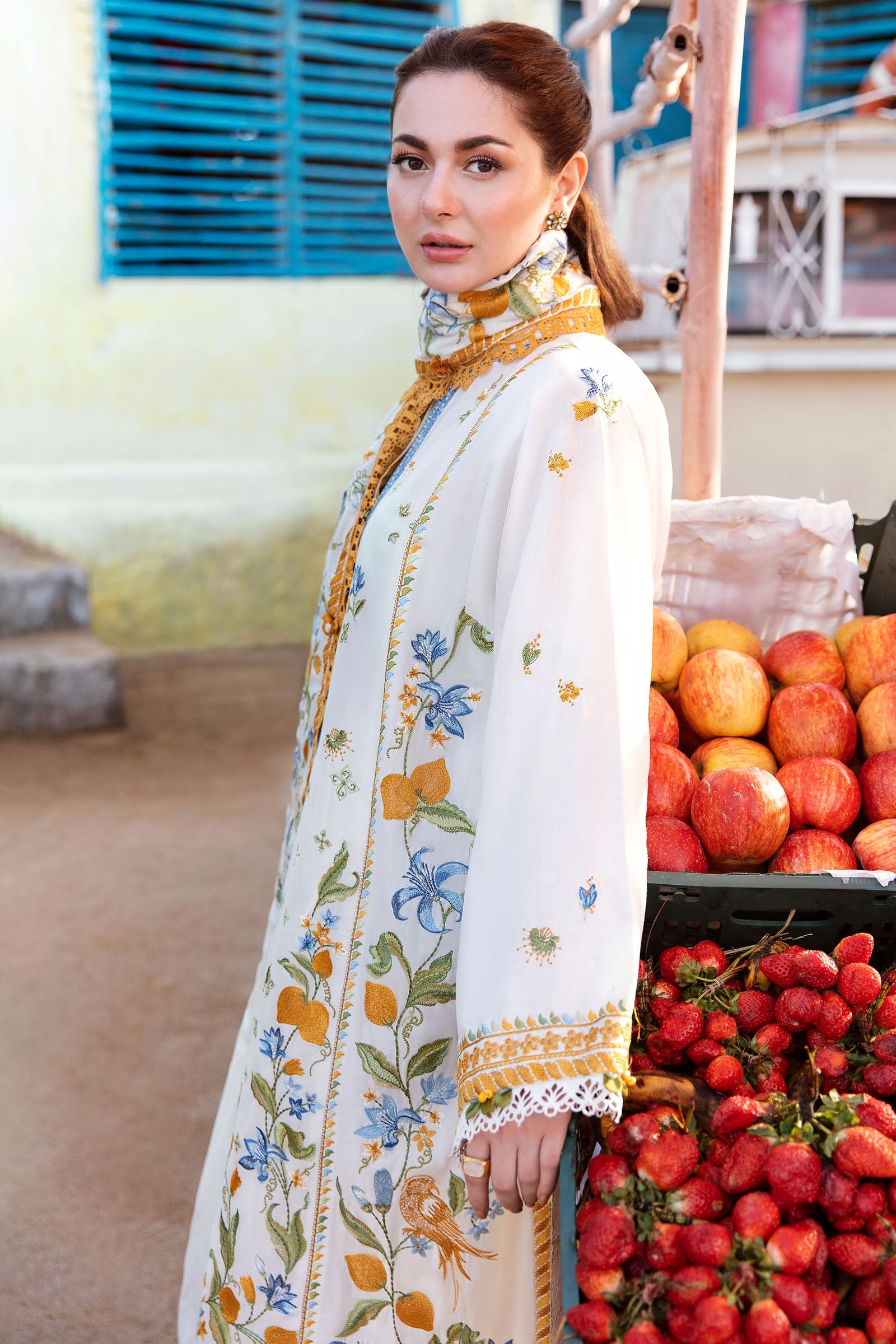 Leya - Eid Embroidered 3P-Lawn