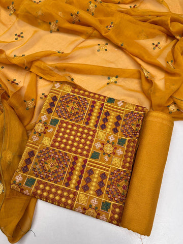 Embroidered Collection 3 Piece