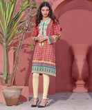 Red Zicron | Lawn 1 Pc - Fiona