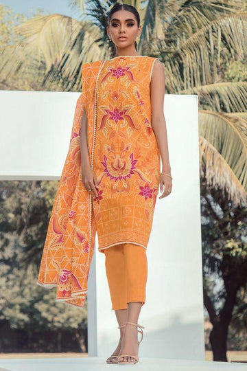 Al01 - Printed Lawn 3 Piece